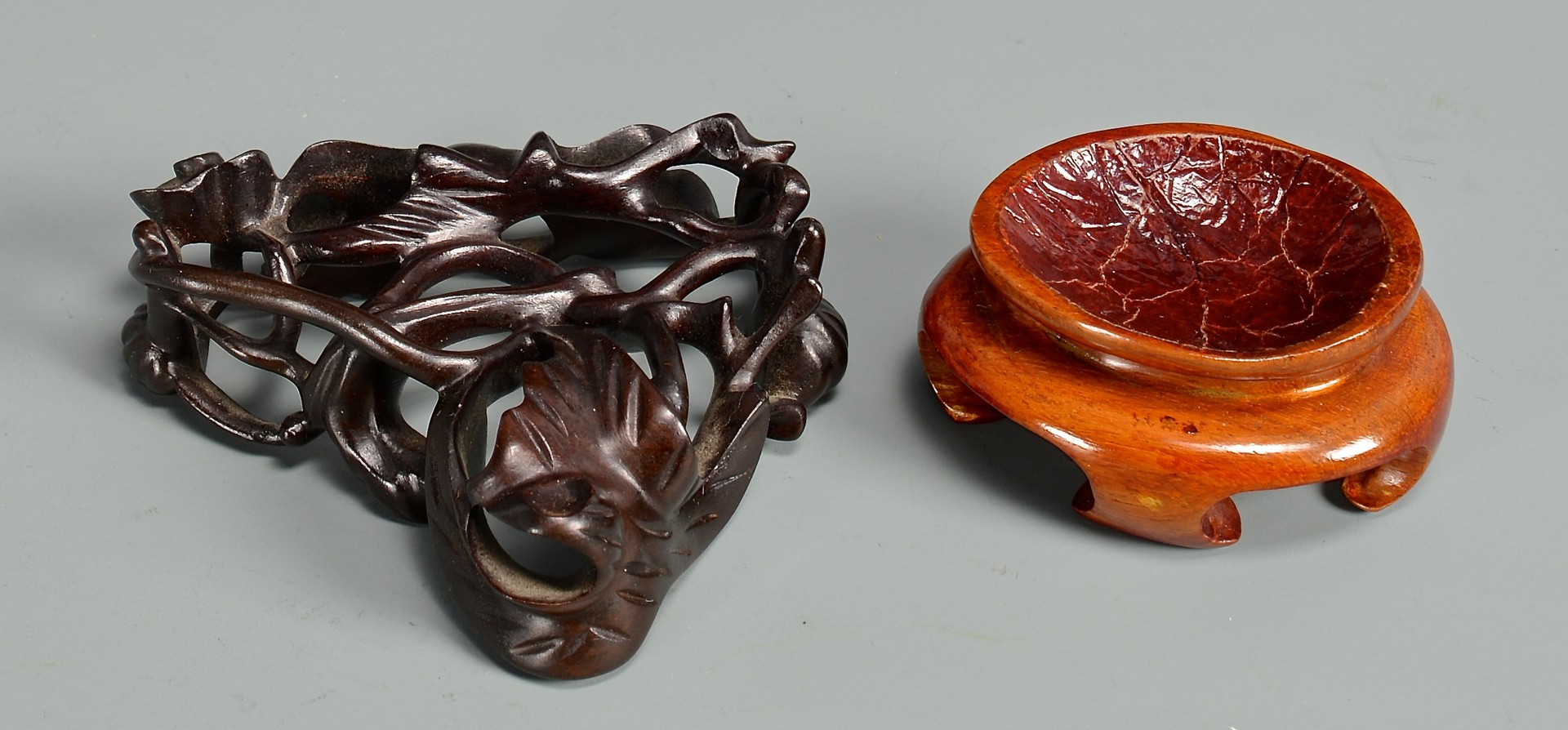 Lot 27: Three Chinese Ceramic Items, incl. miniatures
