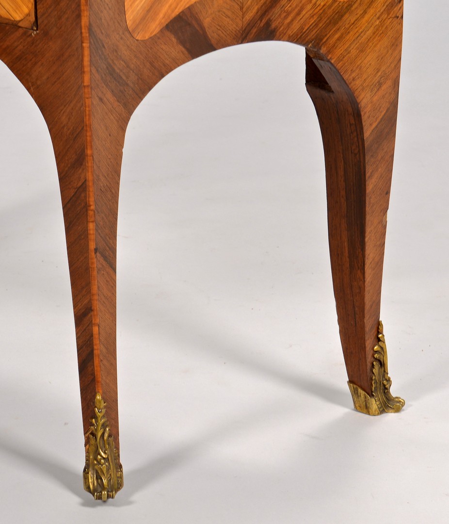 Lot 321: French Louis XV Style Commode, Inlaid