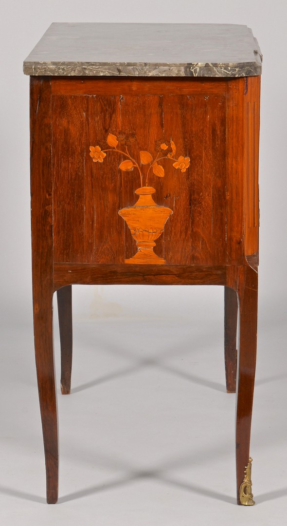 Lot 322: French Louis XVI style Commode with Inlay