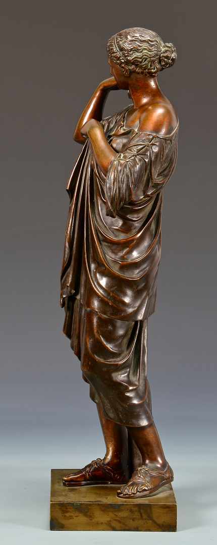 Lot 330: French Bronze Classical Figure Sculpture, Sauvage | Case Antiques