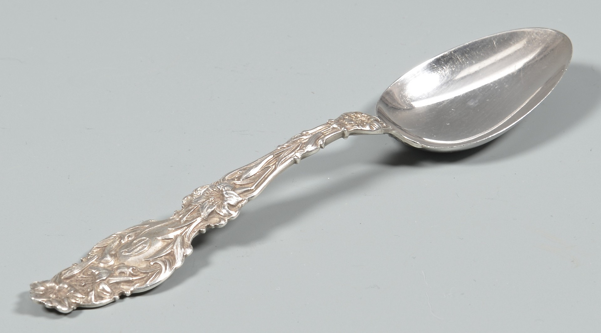 Lot 348: Whiting Sterling Flatware, Lily Pattern