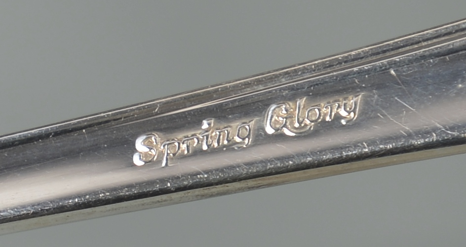 Lot 352: International "Spring Glory" flatware, 84 pcs
