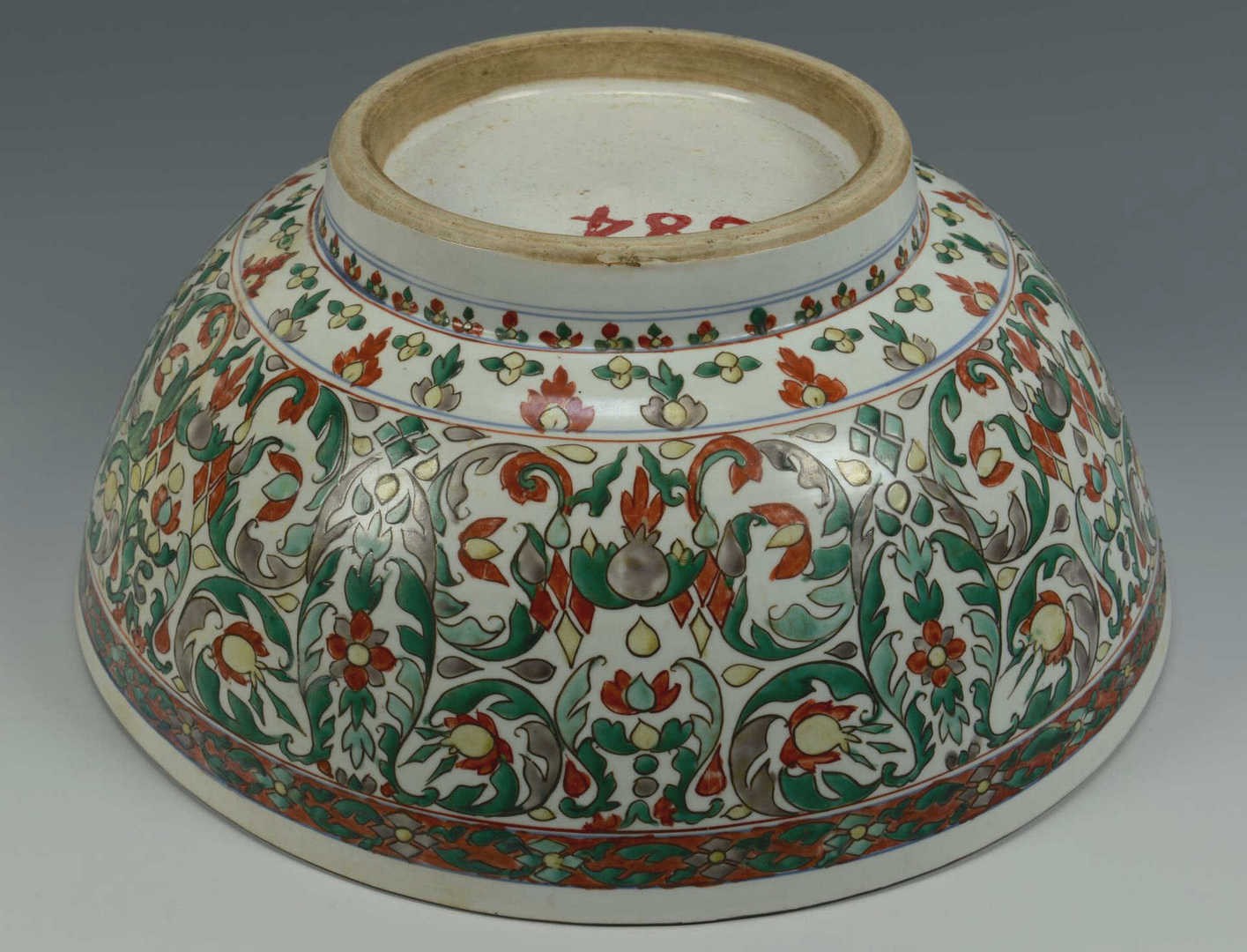 Lot 413: Porcelain Bowls & Vase, Islamic Taste