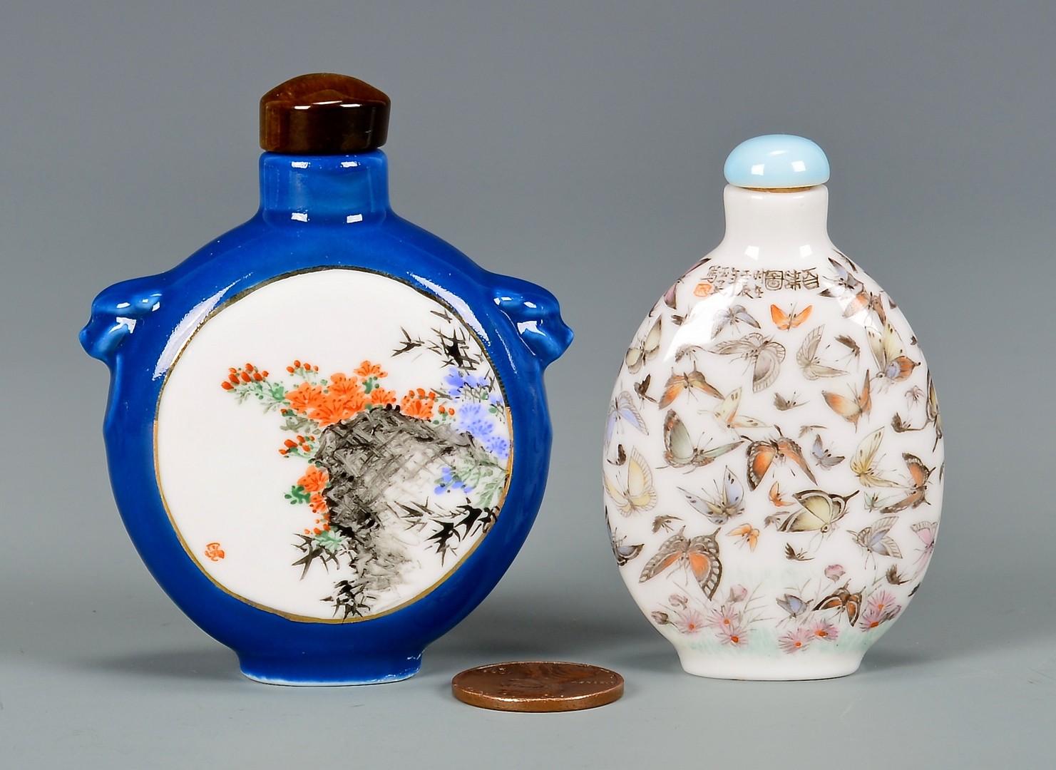 Lot 415: 5 Chinese Porcelain Snuff Bottles