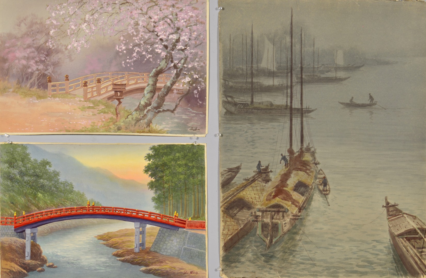 Lot 422: Asian Watercolors & Scroll Paintings
