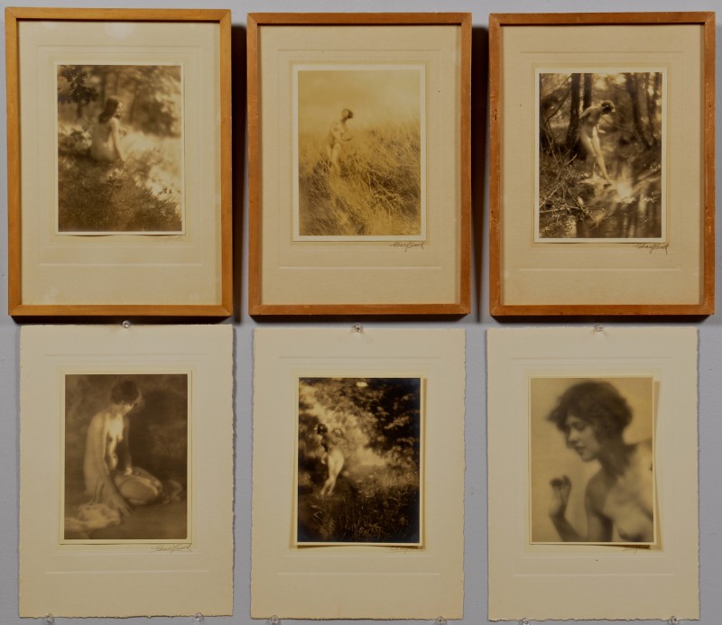 Lot 441: Charles J. Cook Gelatin Prints, Nudes