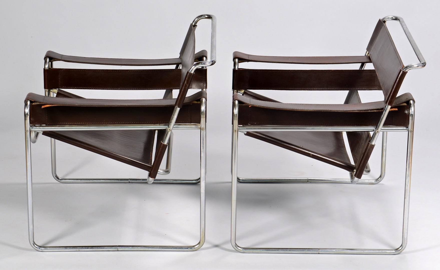 Lot 446: Pair of Wassily Style Chairs