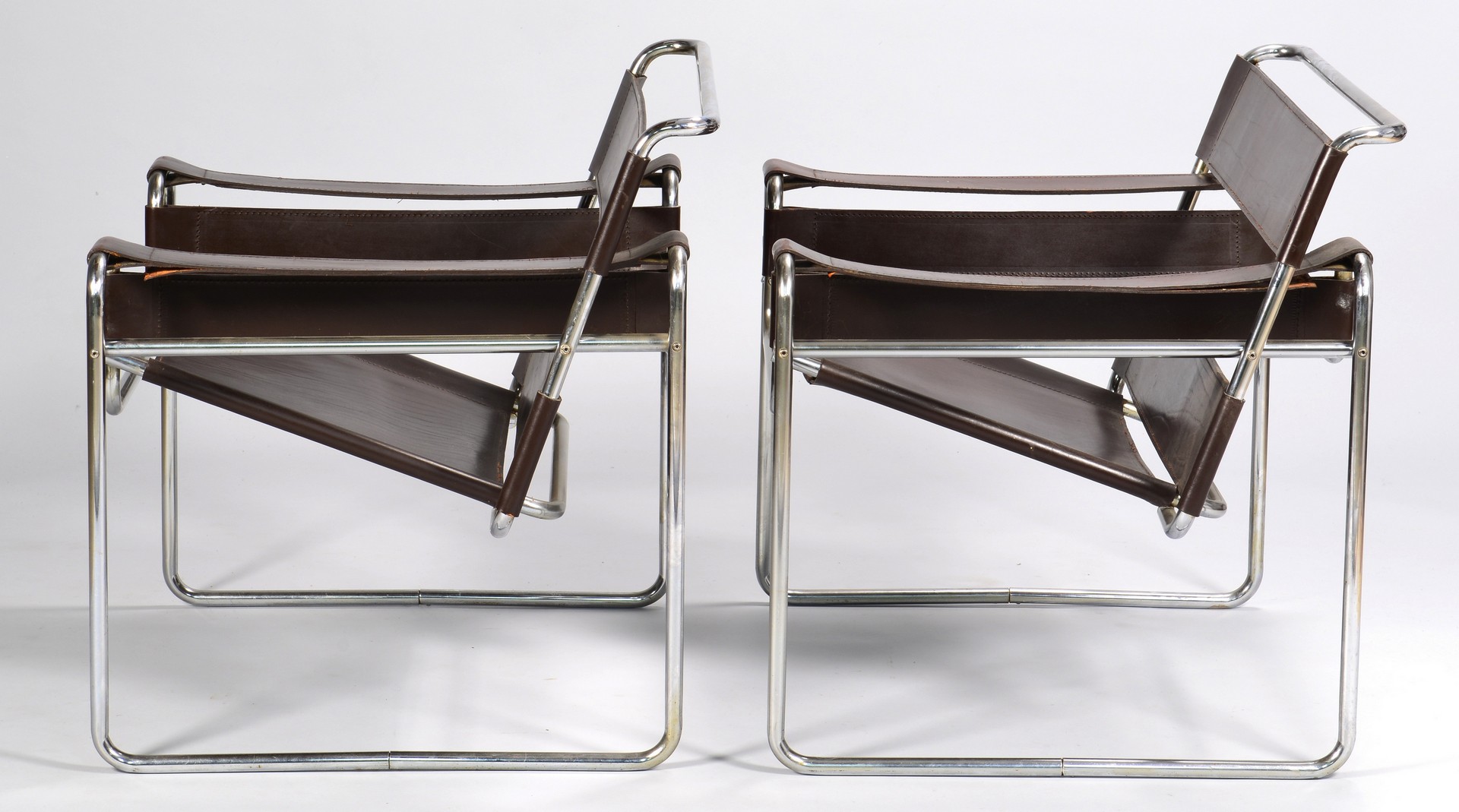 Lot 446: Pair of Wassily Style Chairs