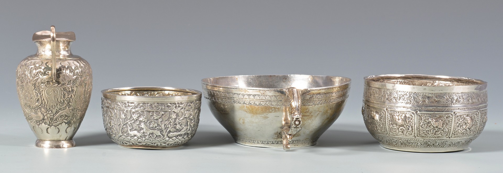 Lot 44: Exotic silver, most Southeast Asian