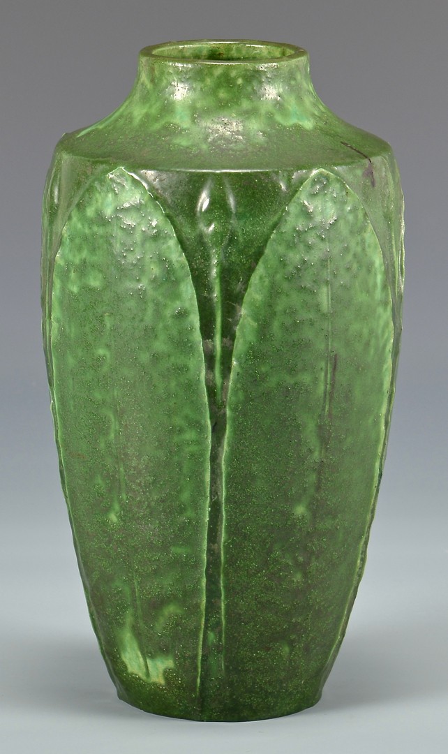 Lot 462: Grueby Faience Company Art Pottery Vase