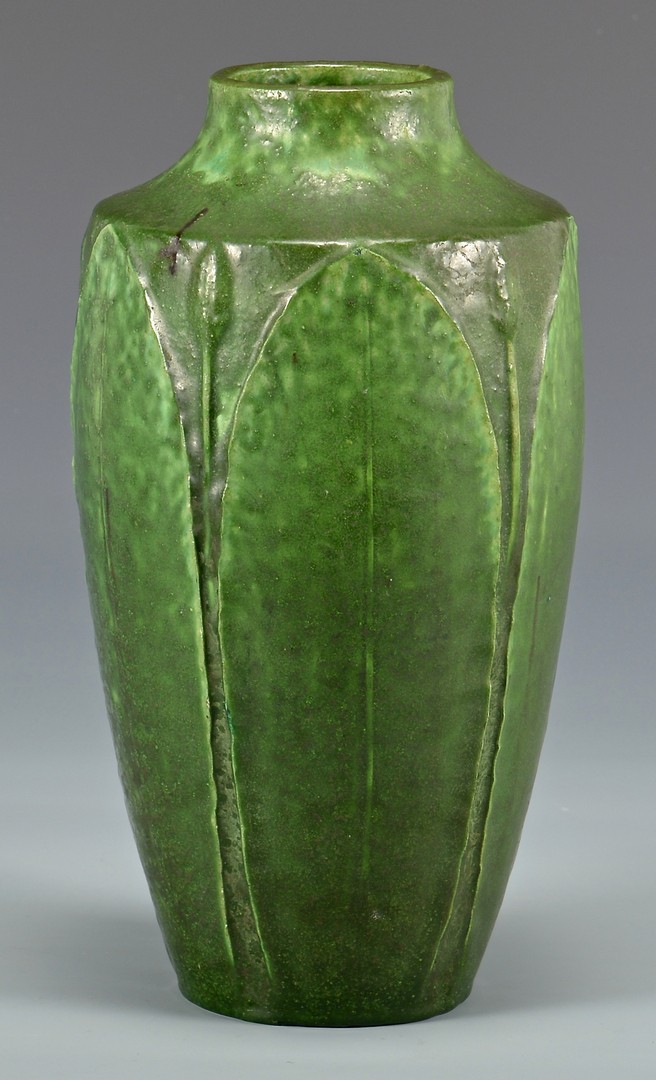 Lot 462: Grueby Faience Company Art Pottery Vase