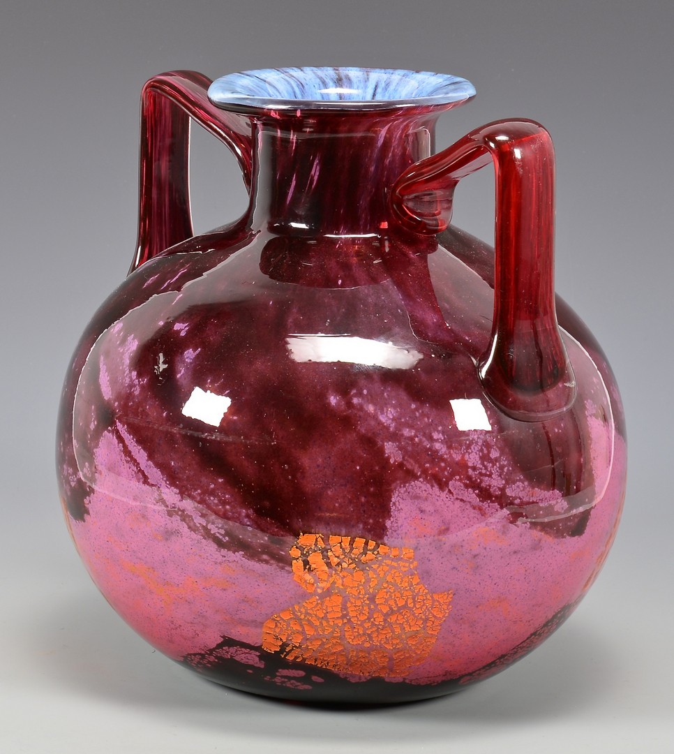 Lot 482: Daum Nancy Art Glass Vase