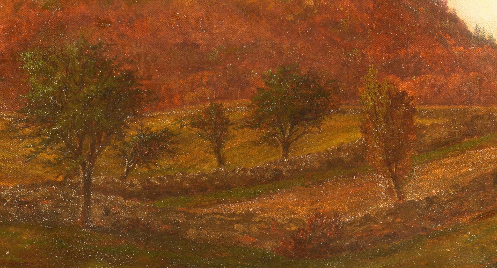 Lot 490: Frank Shapleigh Oil on Canvas Landscape, poss. TN