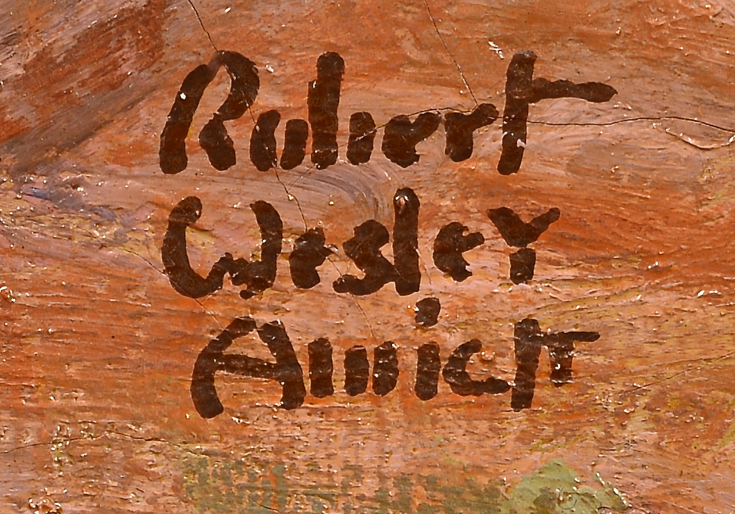 Lot 509: Robert Wesley Amick o/c, Cowboys