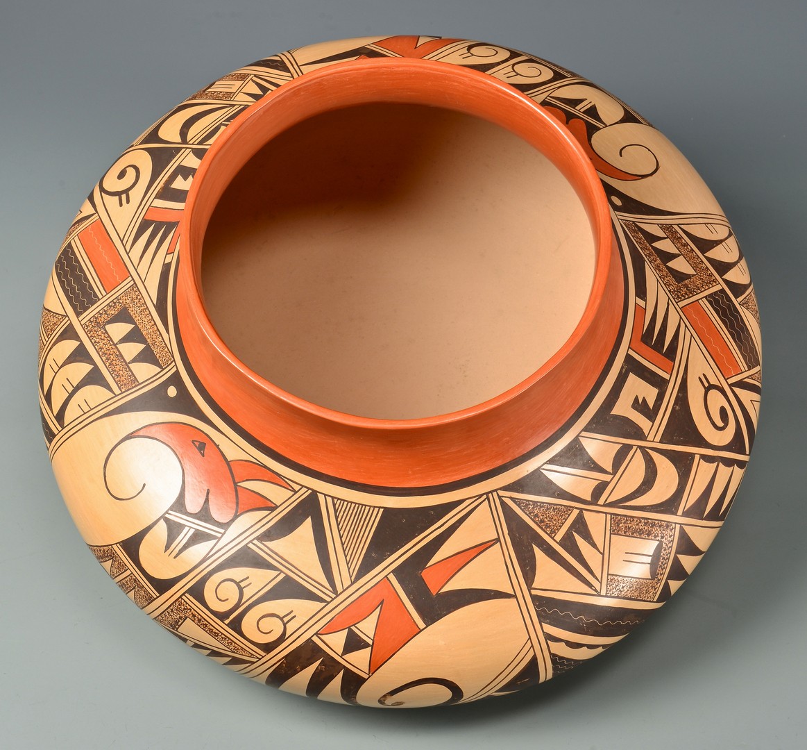 Lot 527: Dawn Navasie/Hopi Pottery Jar, Award Winner