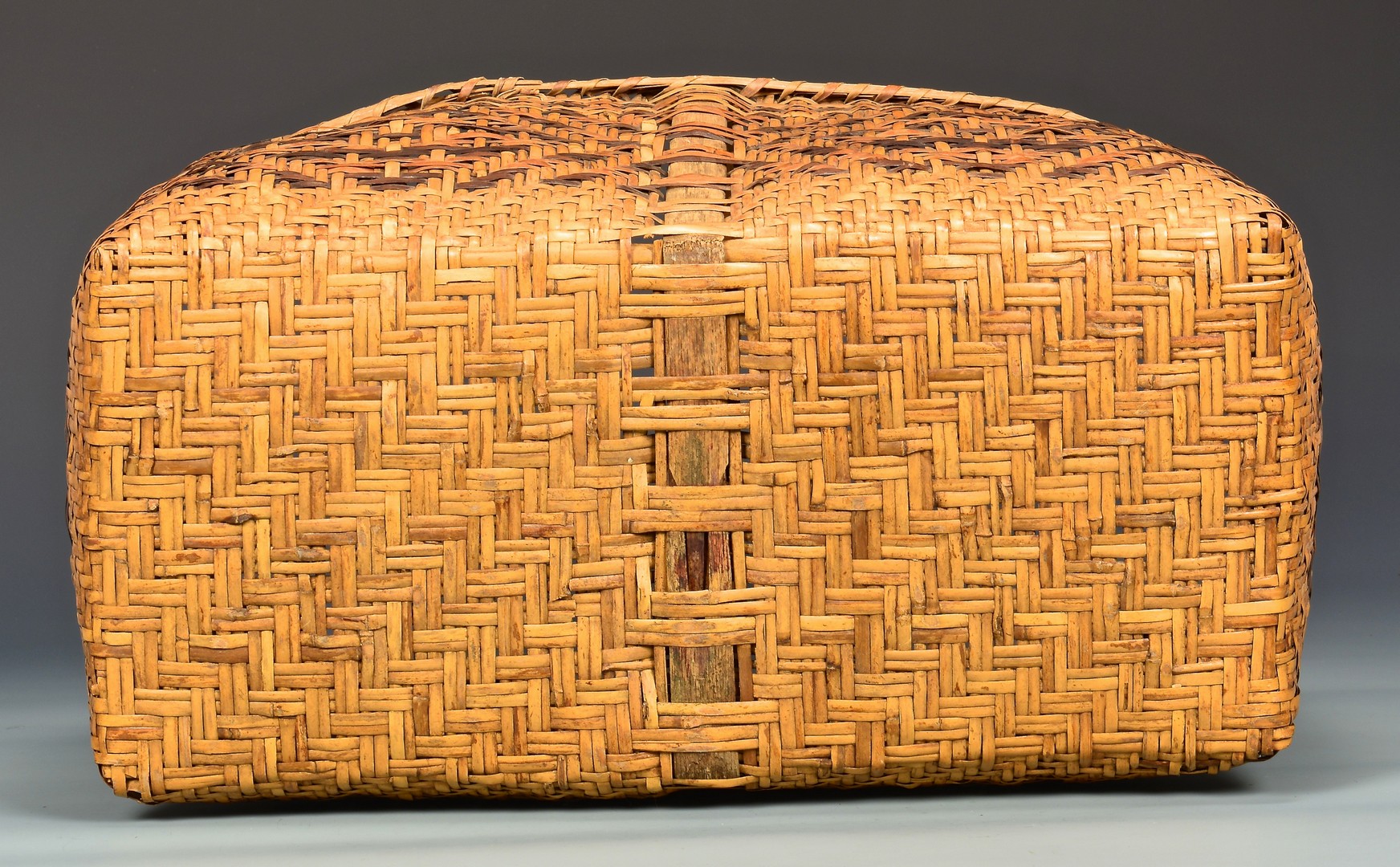 Lot 532: 3 Cherokee Rivercane Baskets, Incl. Early 20th Ce
