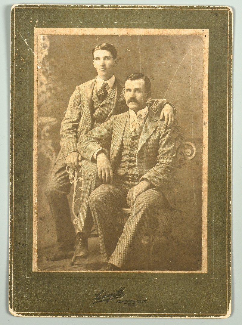 Lot 565: East TN Police Tintype and Cabinet Cards