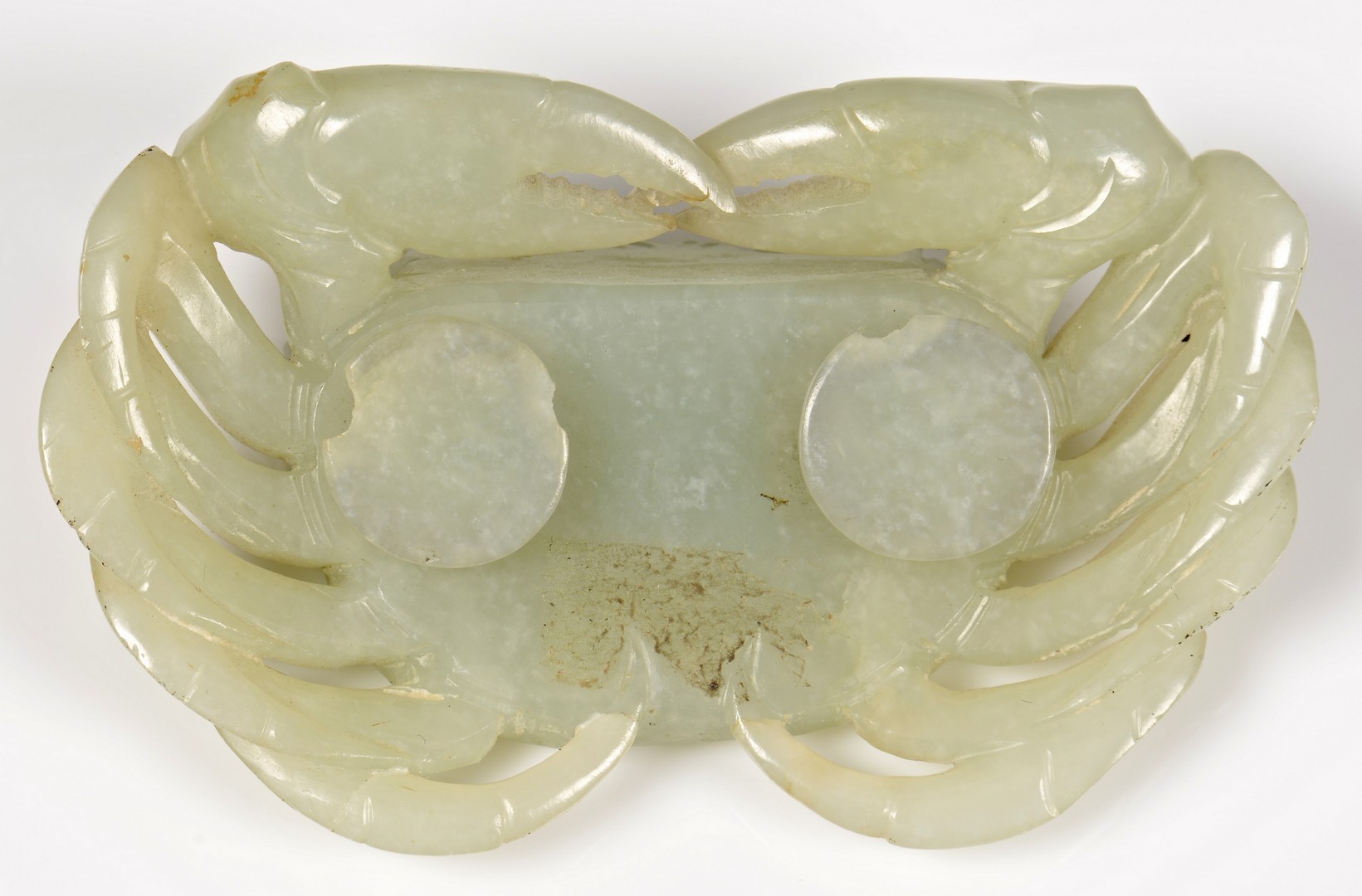 Lot 5: Carved Jade Crab