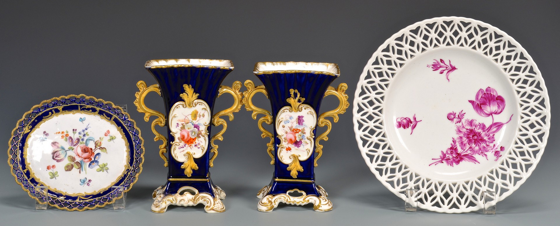 Lot 601: Large Grouping of European Porcelain