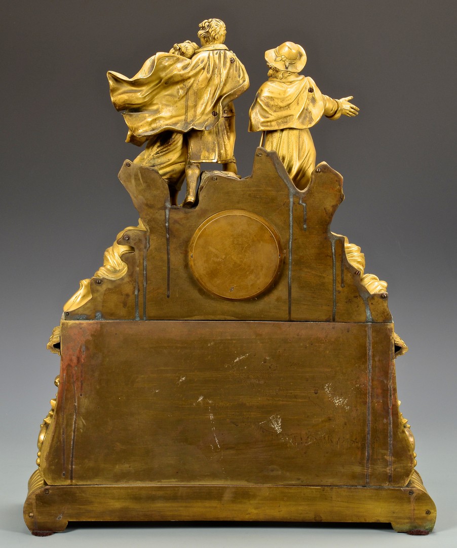 Lot 626: French Gilt Bronze Figural Clock, Legrand