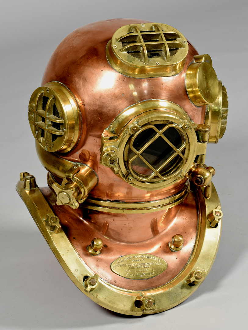 Details about   18" Copper Finish Diving Helmet US Navy Marl V Marine Sailor Helmet Replica 