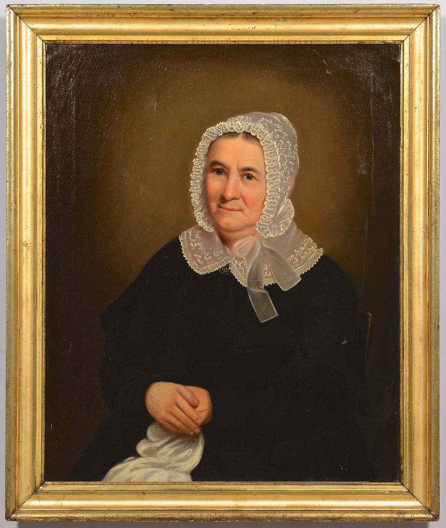 Lot 664: Attr. W.B. Cooper, portrait of a woman