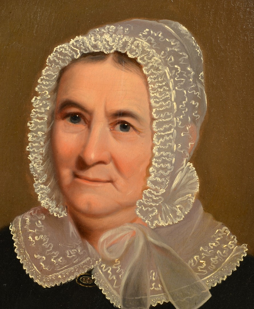 Lot 664: Attr. W.B. Cooper, portrait of a woman