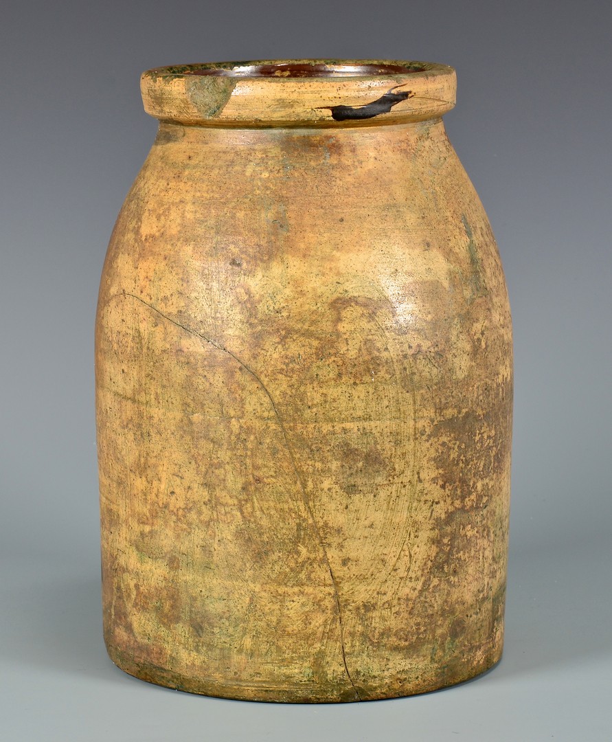 Lot 695: West TN Pinson Pottery Jar