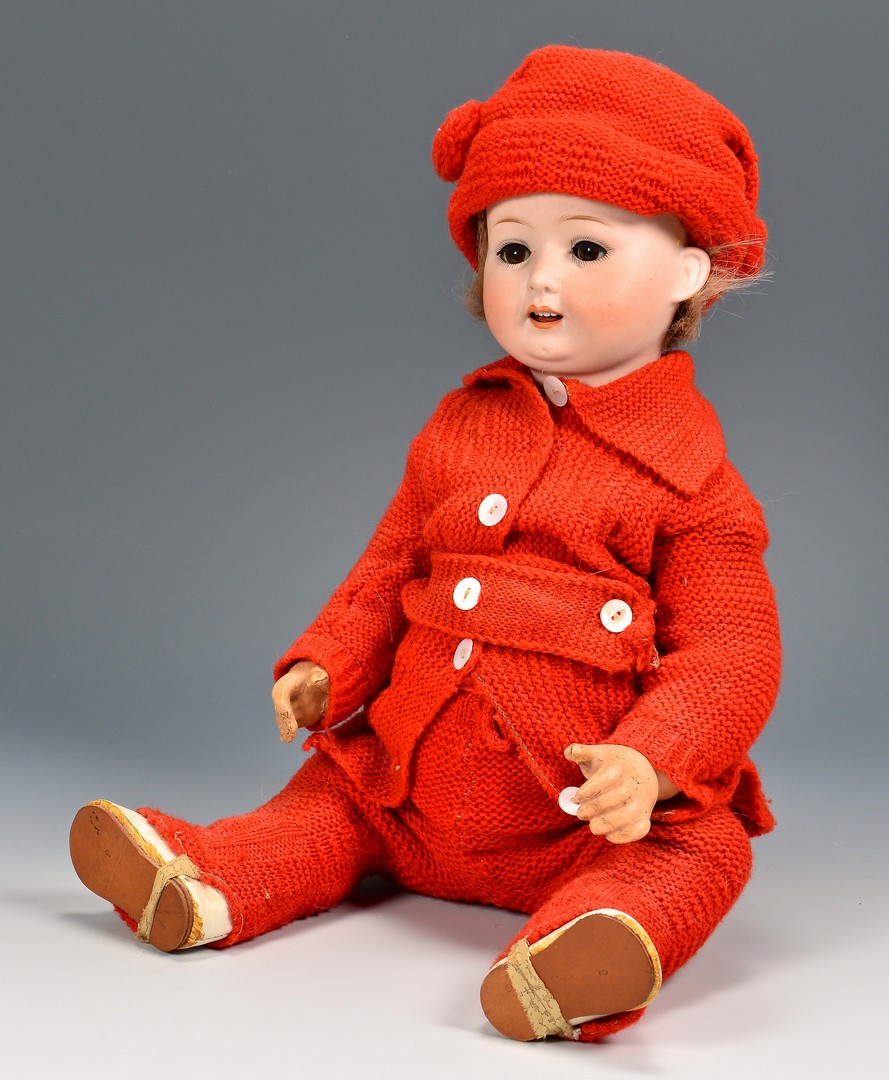 Lot 791: 3 Dolls inc. German Boy Character Doll
