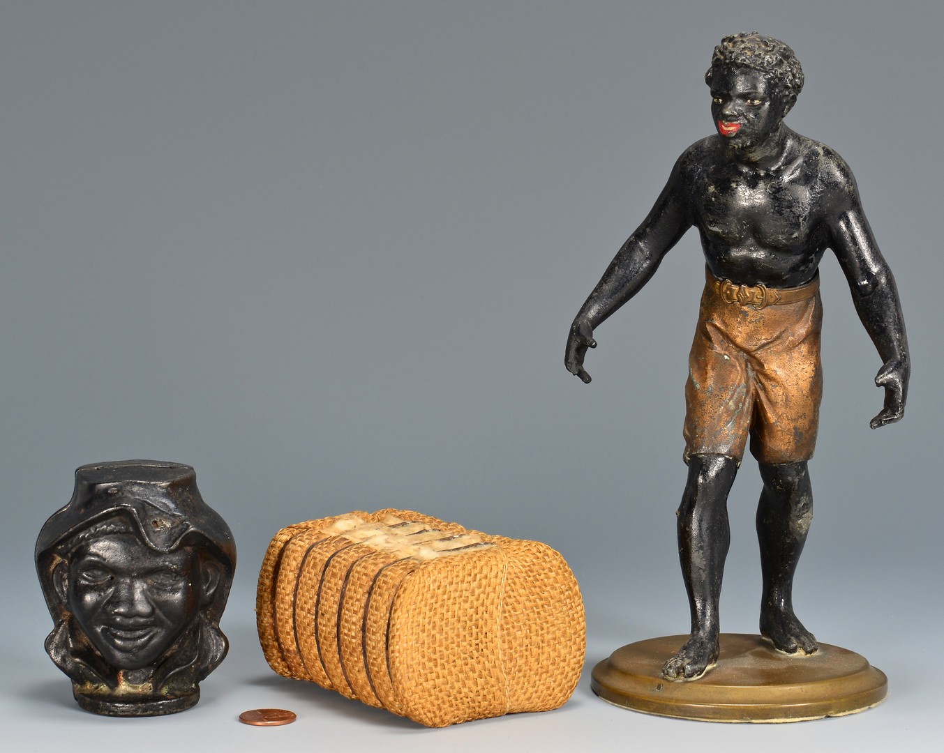 Lot 803: 3 African American Themed Items