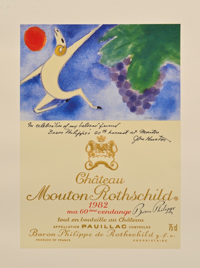 Lot 860: 2 Chateau Mouton Rothschild/Baron Philippe Wine La