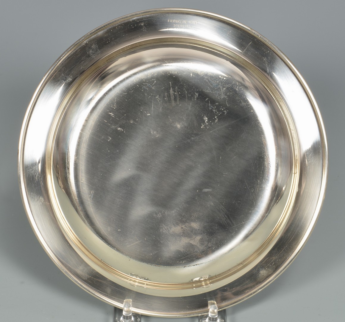 Lot 876: Sterling Plates incl. Bread Plates, Pats & more