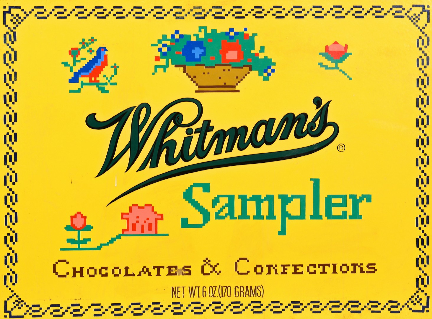 Lot 895: Whitman-Stover Candy Advertising Sign