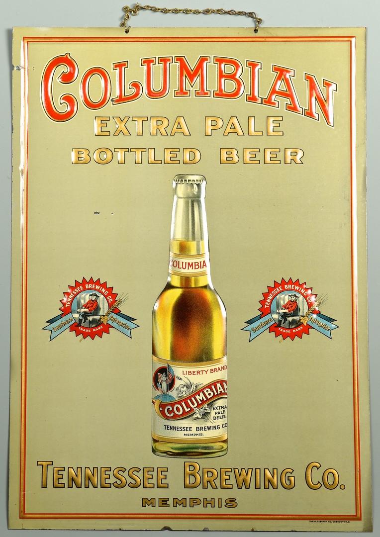 Lot 897: Columbia, TN Brewing Co. Advertising Sign