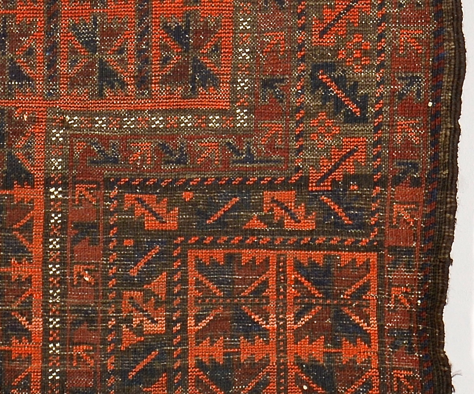 Lot 911: Antique Baluch and Tekke Engsi rugs
