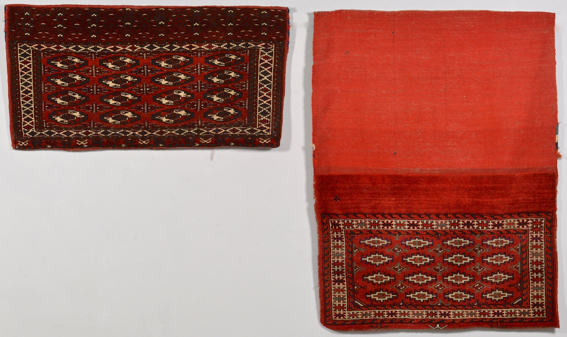 Lot 913: Two Turkoman Travel Bags