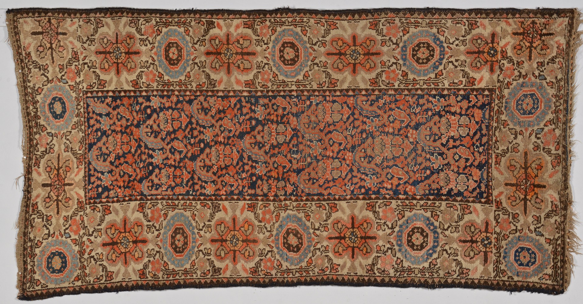 Lot 917: Kurdish area rug, early 20th century