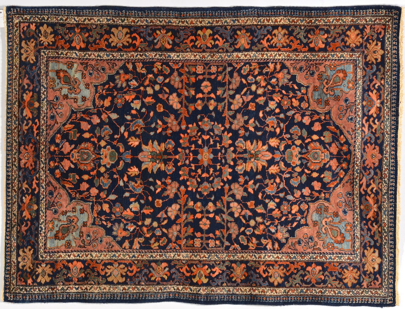 Lot 919: Persian Lilihan area rug, circa 1920