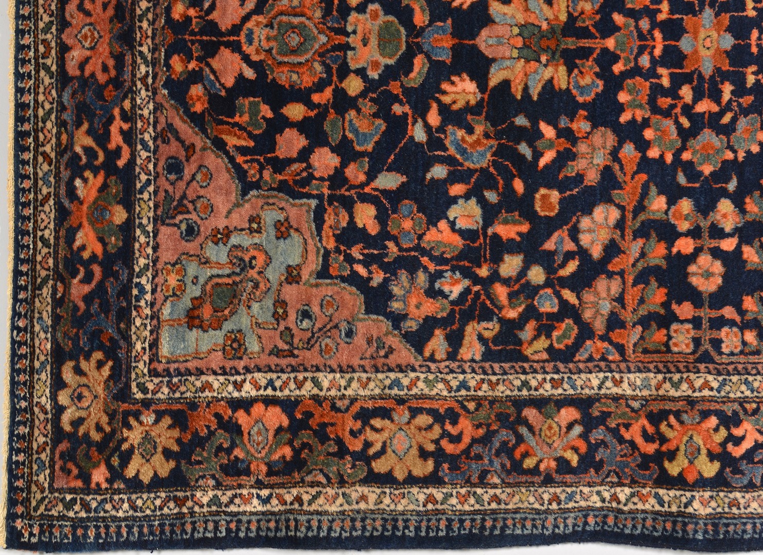 Lot 919: Persian Lilihan area rug, circa 1920