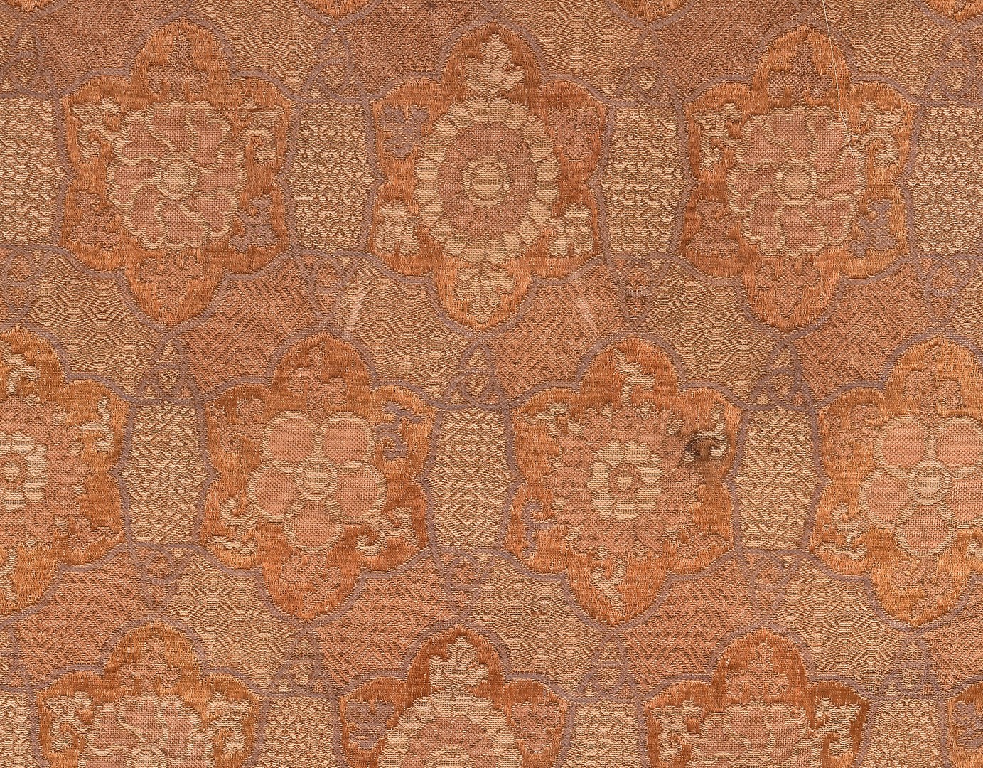 Lot 931: 3 Asian Silk Brocade Textiles