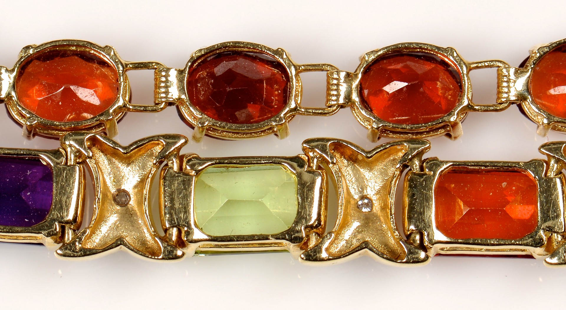 Lot 949: Grouping of 14K & Colored Stone Jewelry