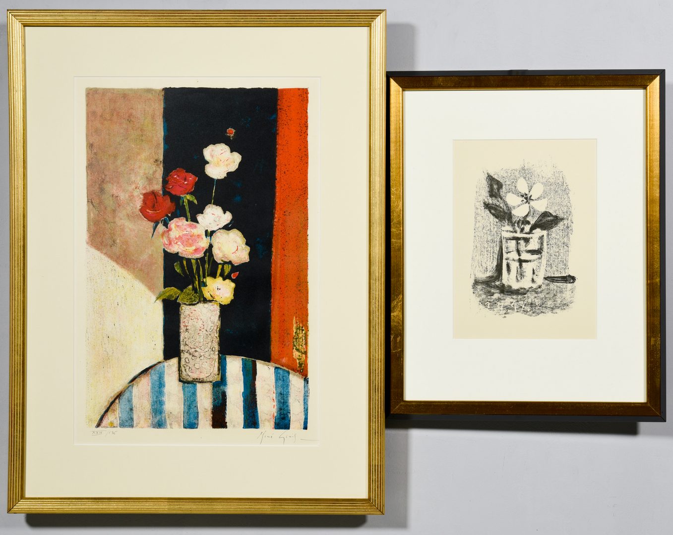 Lot 52: 2 Still Life Lithographs, incl. Picasso