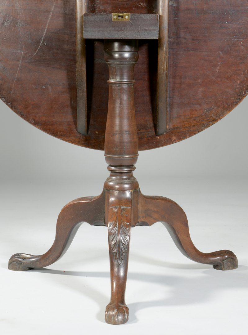 Lot 109: 18th Century Chippendale Tea Table