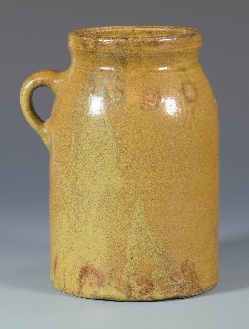 Lot 141: Alabama Pottery Jar, Marks for Martin H. Eckerbusch