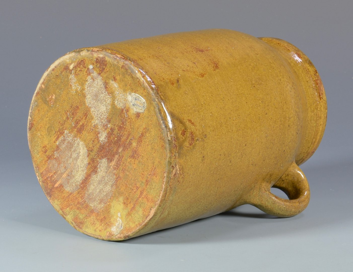 Lot 141: Alabama Pottery Jar, Marks for Martin H. Eckerbusch