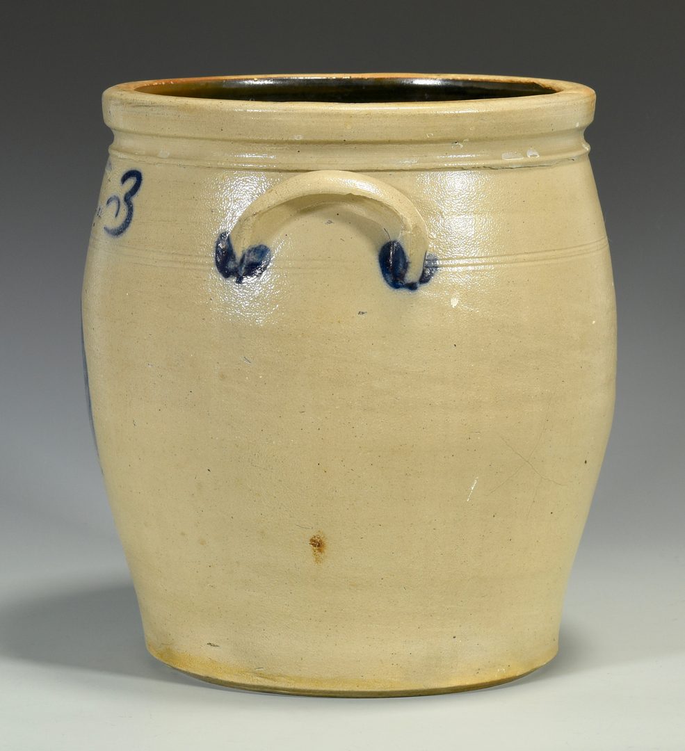 Lot 145: Cowden & Wilcox Stoneware Jar w/ Horse