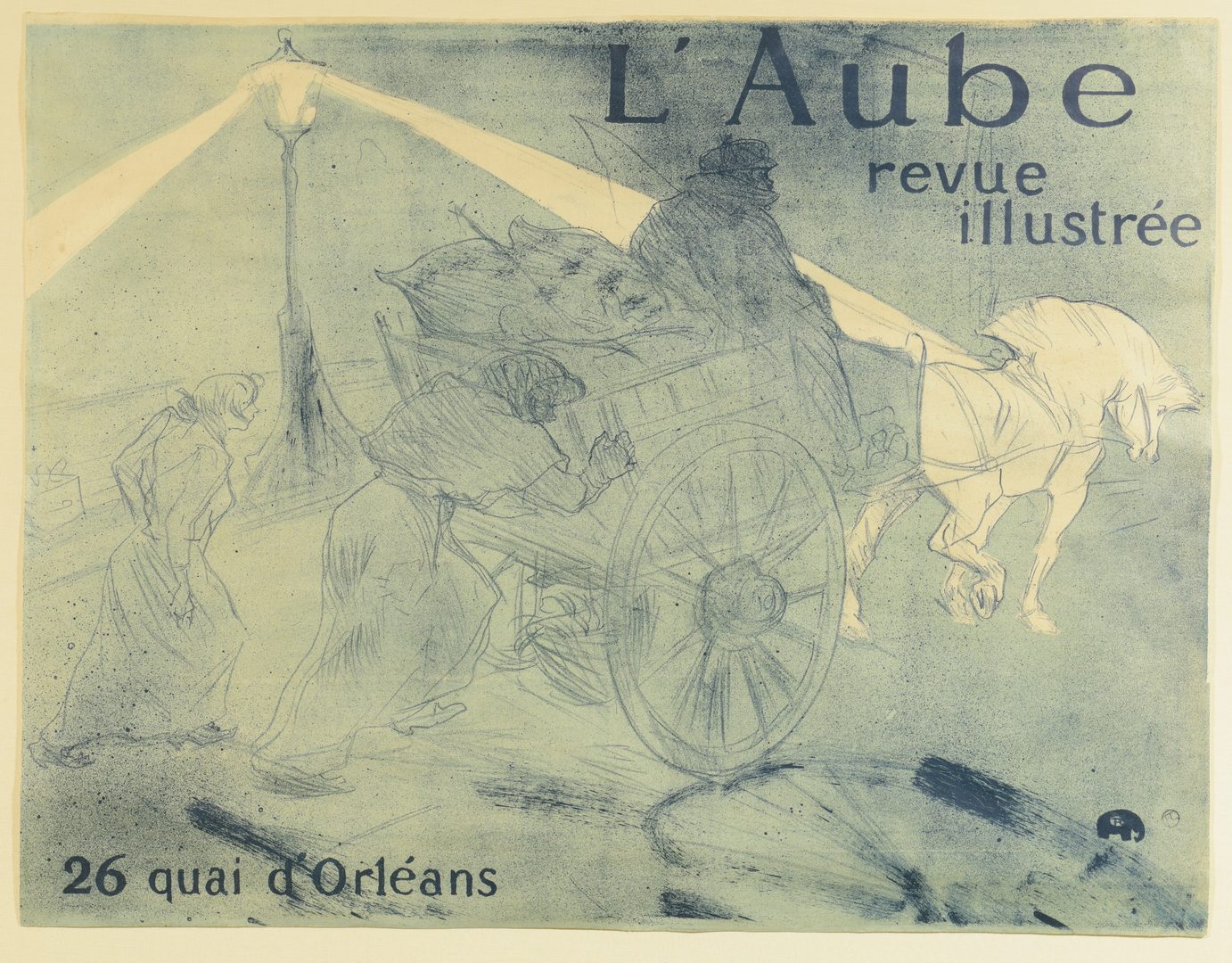 Lot 183: Toulouse Lautrec Lithograph