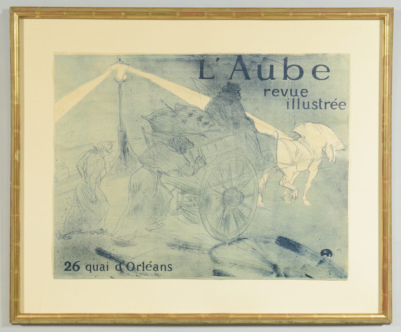 Lot 183: Toulouse Lautrec Lithograph