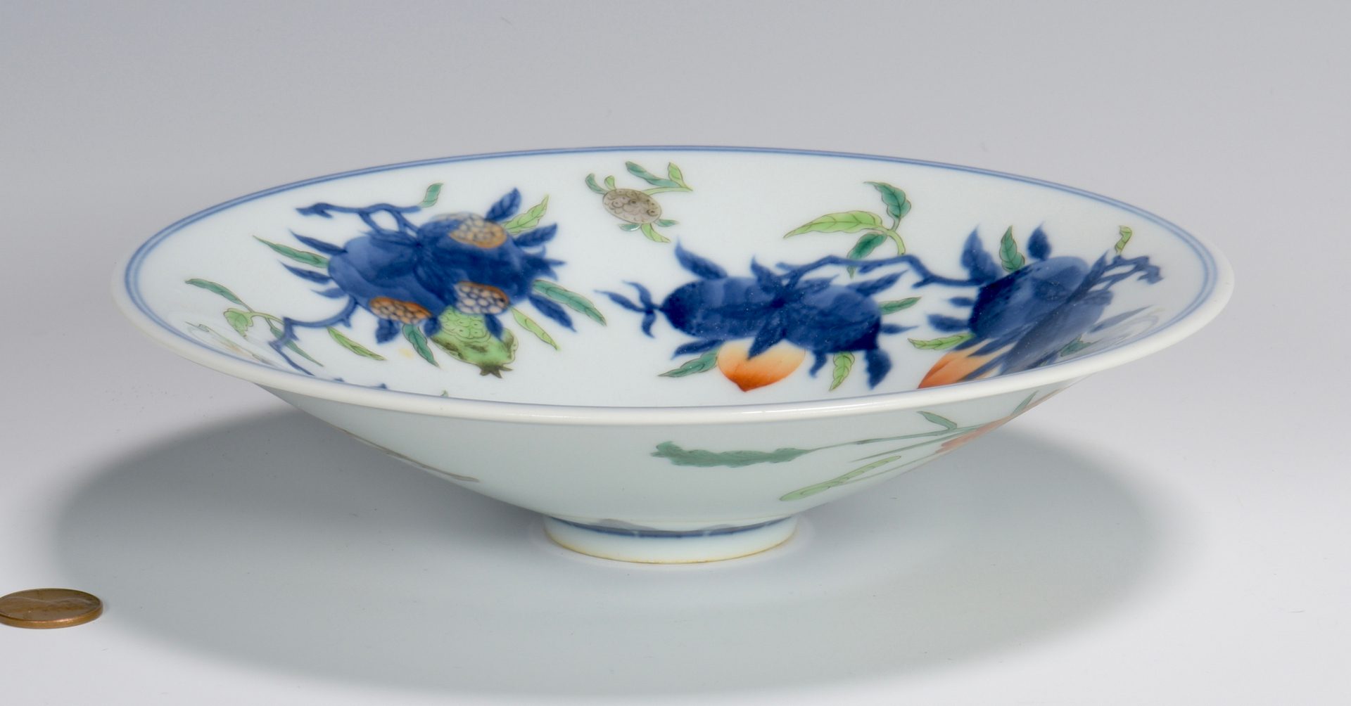 Lot 20: Chinese Doucai Conical Bowl