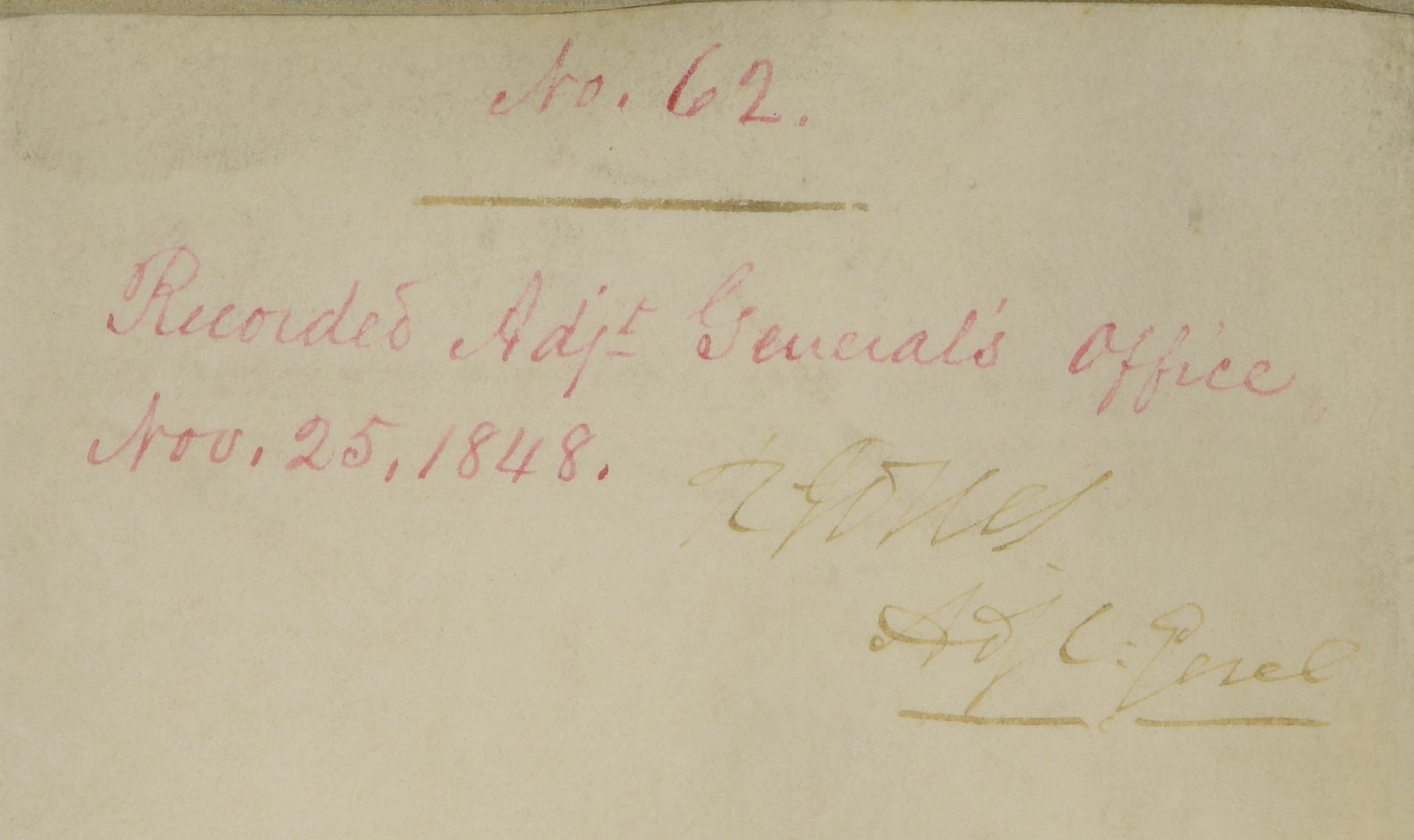 Lot 227: President James K. Polk Signed Certificate of Merit